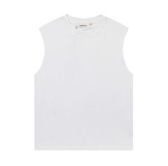 FOG Double Line ESSENTIALS Three Dimensional Letter Logo Summer Trendy High Street Loose Casual Sleeveless T-shirt Tank Top (1)