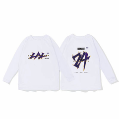 24 Kobe basketball training uniform, quick drying sports top, autumn and winter running fitness shooting suit, long sleeved loose winter