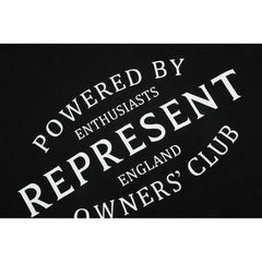 REPRESENT Classic slogan letter LOGO American hooded sweatshirt high street hip-hop loose casual couple style