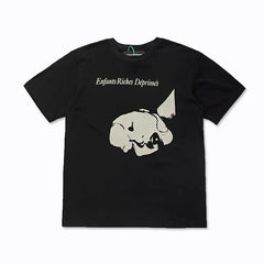 Enfants Riches Déprimés Typography & Abstract Doll T-Shirt - Black
