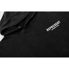 REPRESENT Slogan Letter American Washed Outdated Hoodie Trendy Brand Hip Hop Loose Casual Couple Style