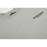 Representative slogan letters REP short sleeved American niche trendy brand high street summer pure cotton loose fitting men's and women's T-shirt