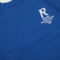 Representative slogan R letter MAN short sleeved American high street casual summer pure cotton loose trendy brand couple T-shirt