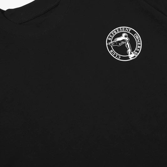 Representative Flying Goddess Badge Short Sleeve American High Street Casual Summer Cotton Loose Trendy Brand Couple T-shirt