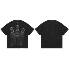 Represent "Thoroughbred" Doberman Graphic T-Shirt - Black