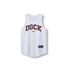 DGCK American basketball vest training summer sleeveless basketball shooting suit sports top loose fitness narrow shoulder jersey