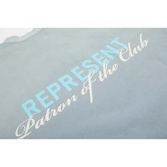 Representative letter washed spray horse chestnut craft short sleeved American niche trendy brand high street cotton loose fitting men's and women's T-shirt
