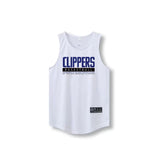 American sports vest men's summer quick drying mesh breathable round neck top training clothes fitness basketball clothes heat team uniform