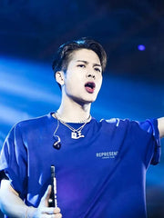 ReportENT letter short sleeved niche trendy brand Wang Jiaer's high street American loose summer couple T-shirt for men