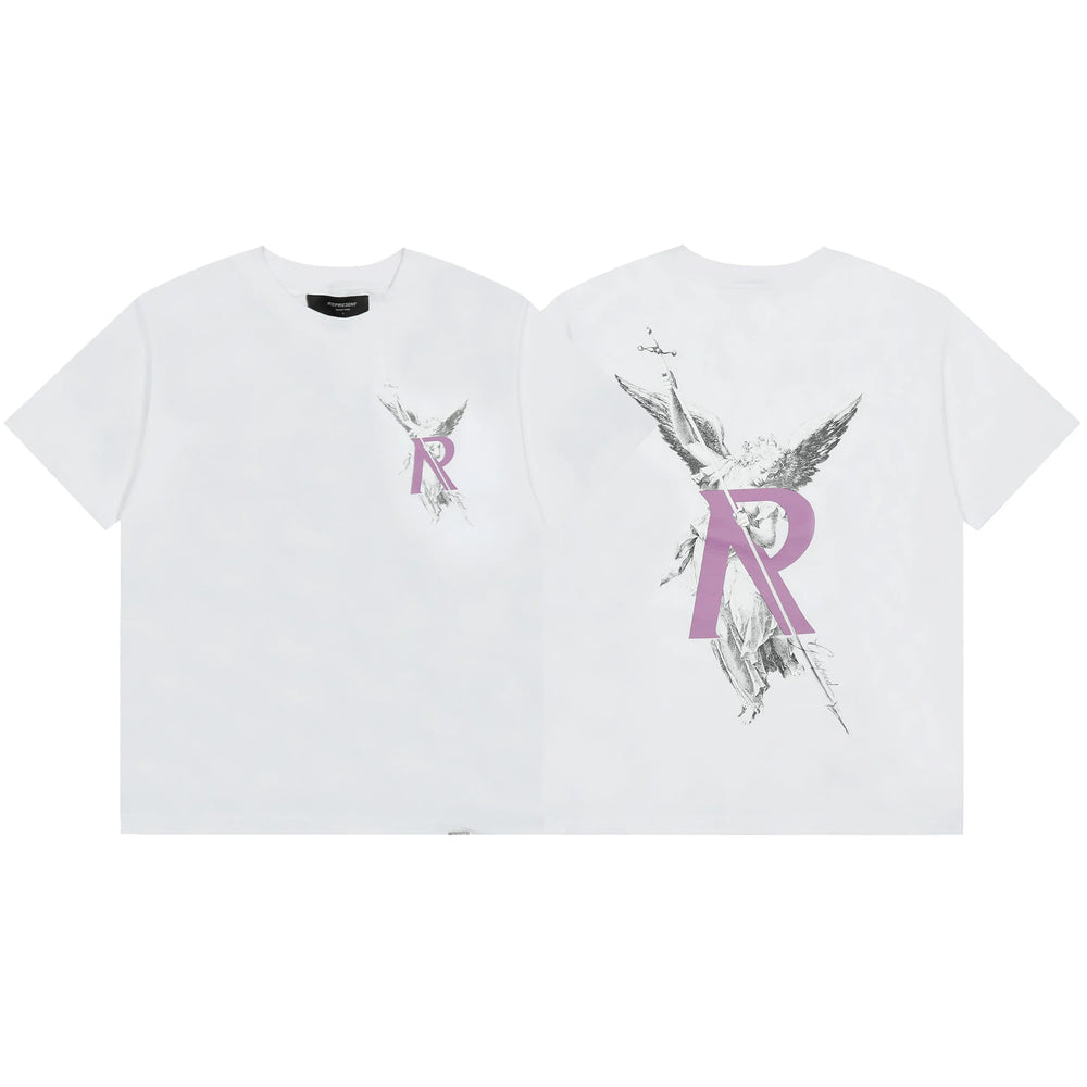 Represent Archangel "R" Graphic T-Shirt - White/Purple