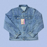 Corteiz Heavyweight Denim Jacket - Light Blue