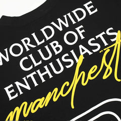 Representative London exhibition limited edition slogan short sleeved American trendy brand casual summer pure cotton loose men's and women's T-shirt