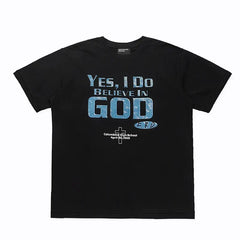 Enfants Riches Déprimés "Yes, I Do Believe in God" T-Shirt - Black