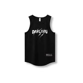 Letter print basketball quick drying mesh American training vest shooting summer loose round neck breathable and moisture absorbing sleeveless