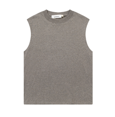 FOG Double Line ESSENTIALS Three Dimensional Letter Logo Summer Trendy High Street Loose Casual Sleeveless T-shirt Tank Top (7)