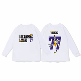 Lakers Dongqi basketball training uniform, quick drying sports top, autumn and winter running fitness shooting suit, long sleeved loose winter