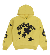 Sp5der Beluga Hoodie Gold