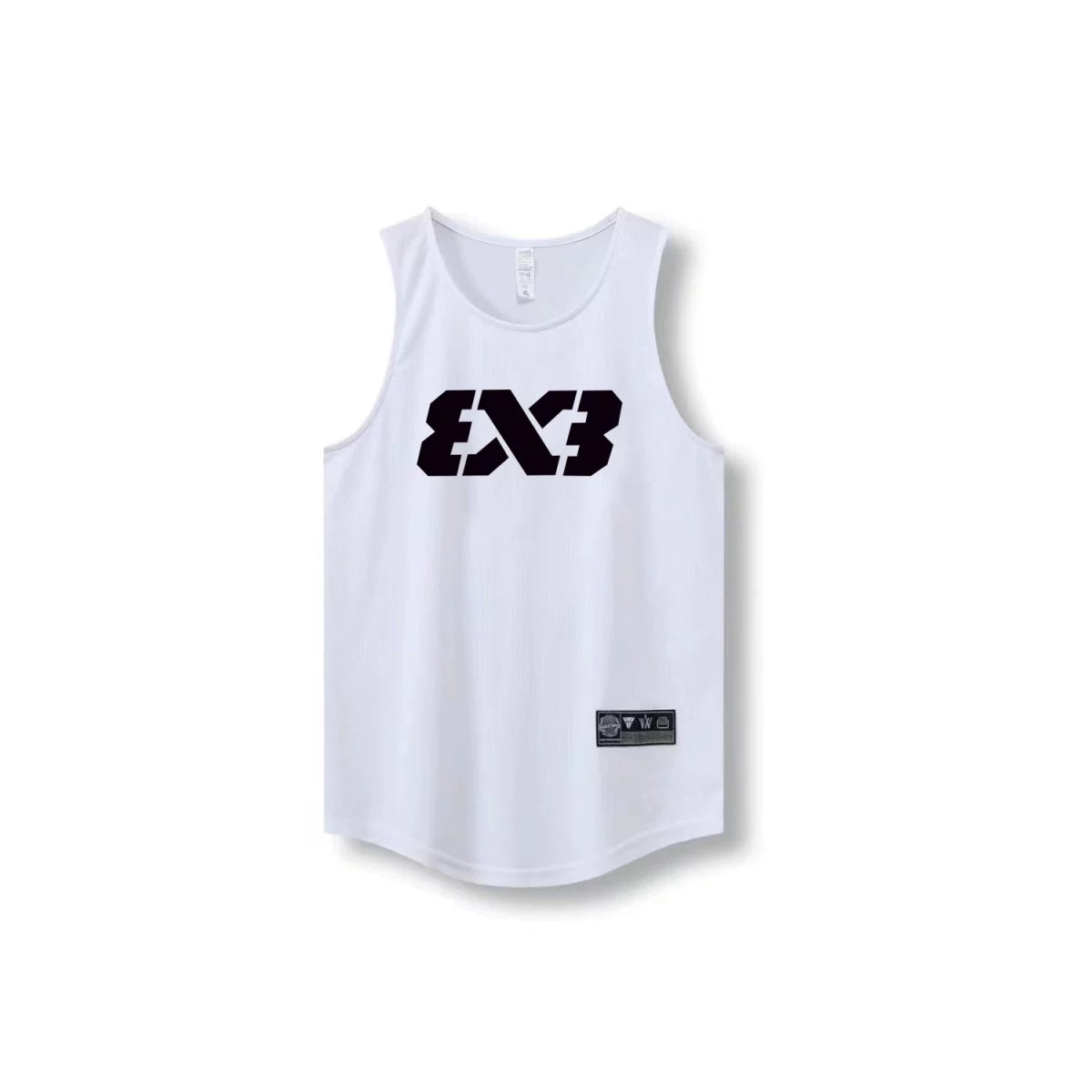 3X3 vest quick drying mesh breathable training suit FIBA basketball sports vest three on three basketball suit