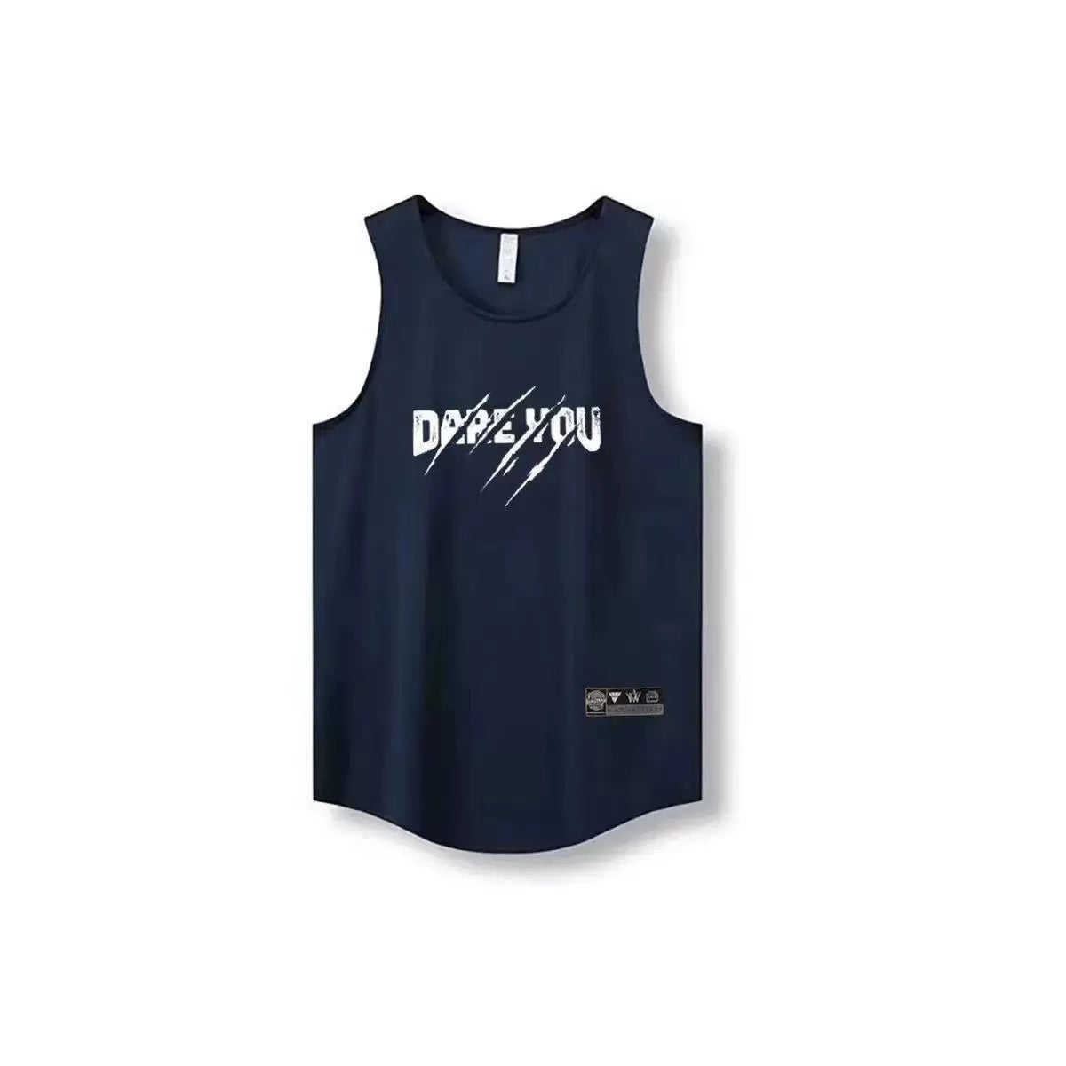 Letter print basketball quick drying mesh American training vest shooting summer loose round neck breathable and moisture absorbing sleeveless