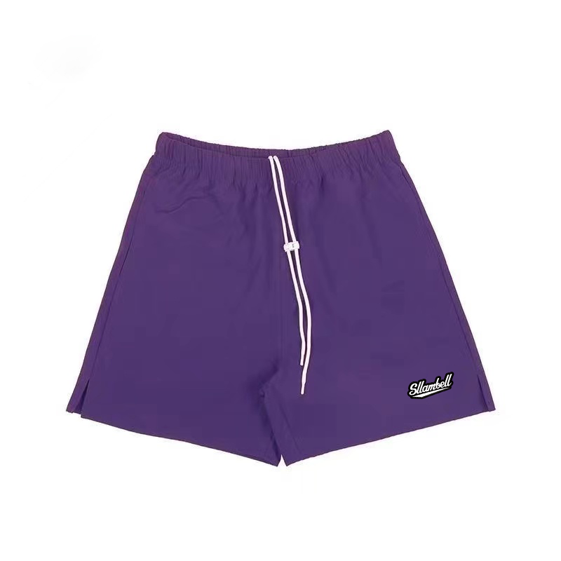 SLLAMBELL new simple quick-drying breathable sports loose casual basketball training suit shooting suit shorts