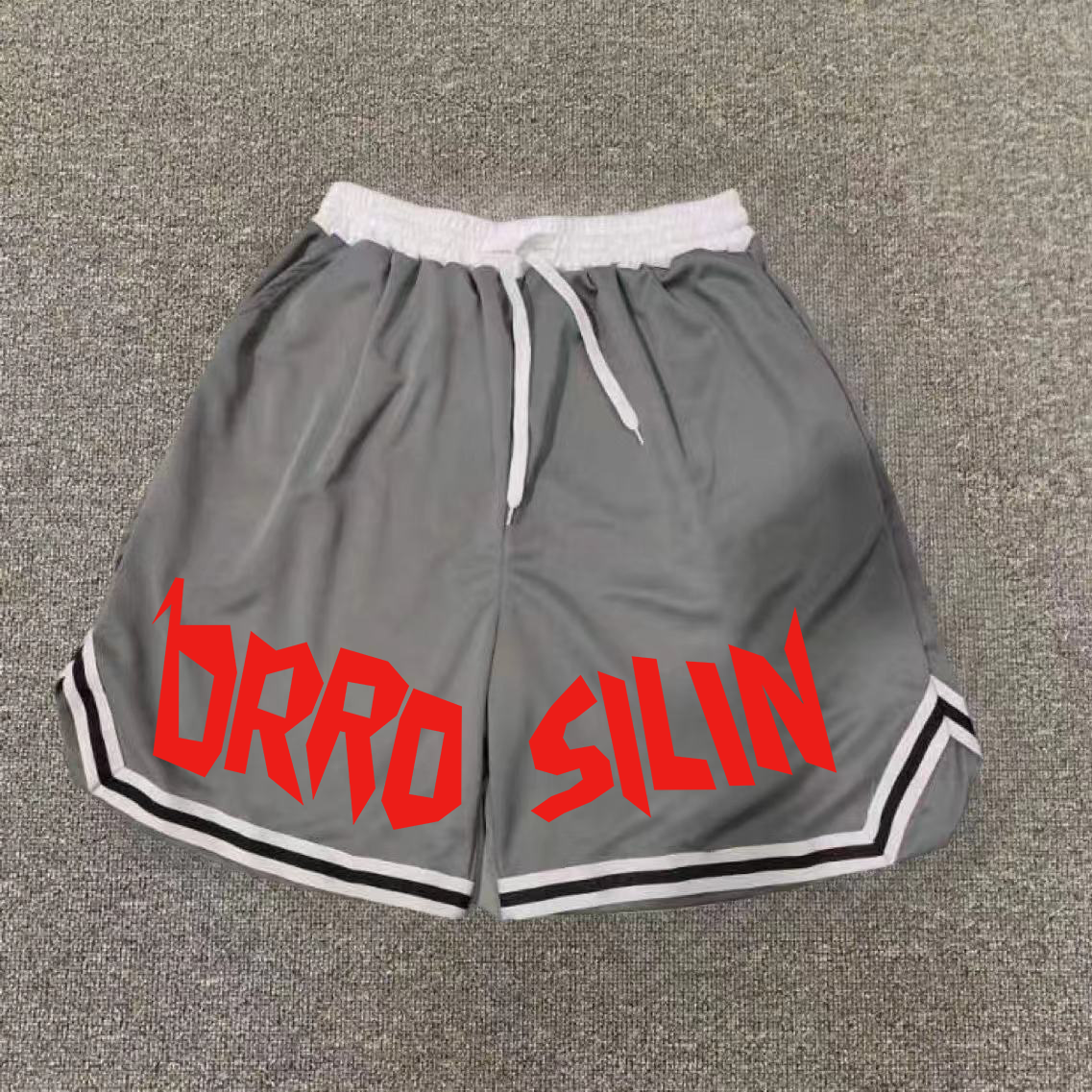 New American style trendy high street basketball quick drying men's casual summer shorts loose sports pants five quarter shorts ball pants