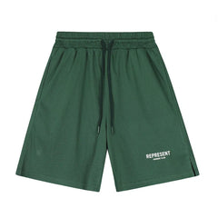 Represent 2023 Mesh Gym Shorts - Dark Green