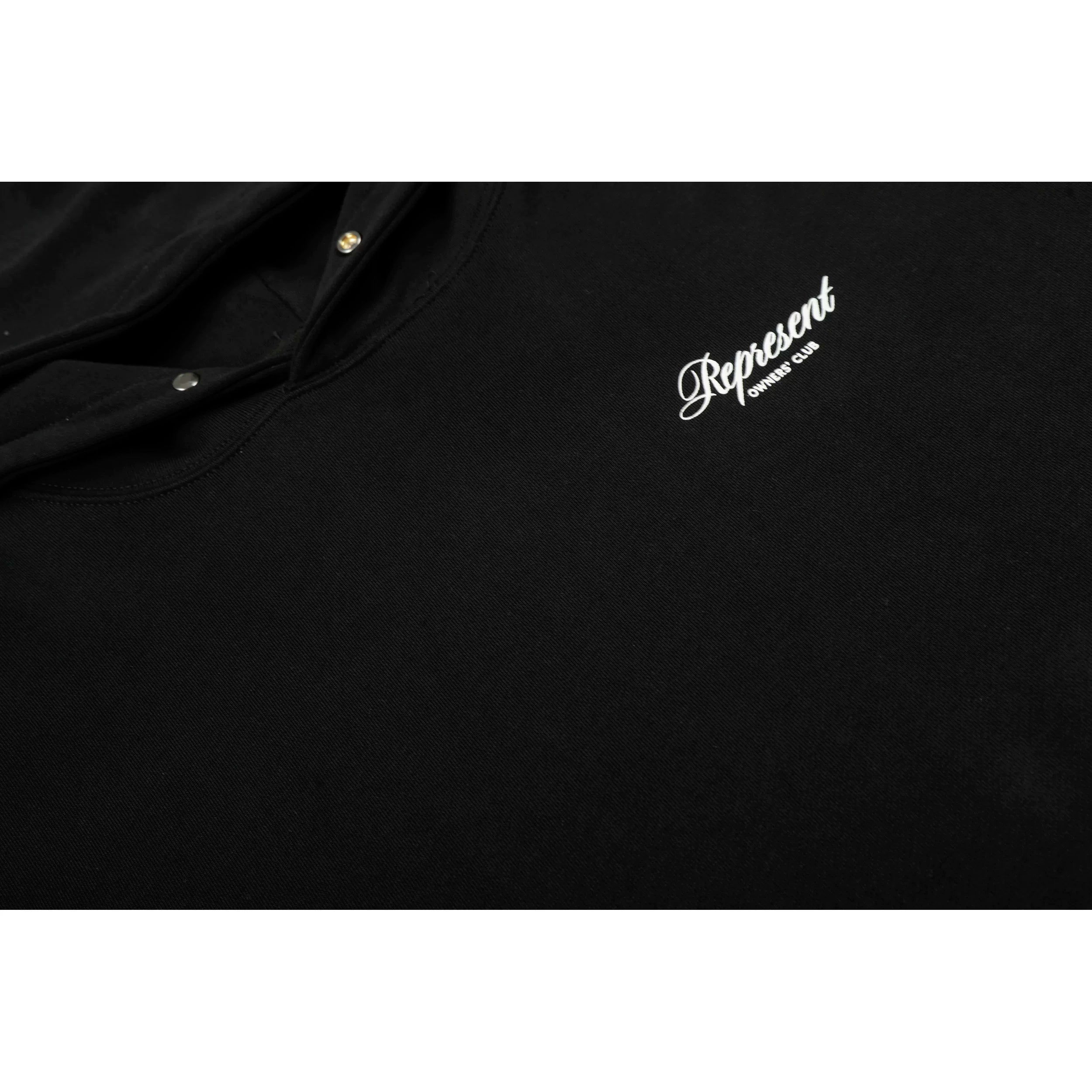 REPRESENT REP Personalized Straw Letter American Hoodie High Street Hip Hop Loose Casual Couple Style