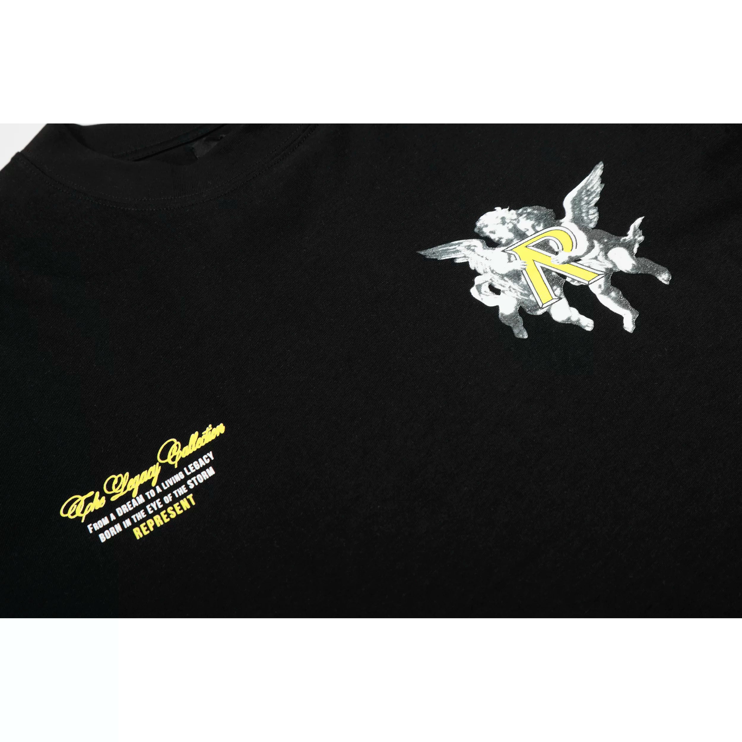 REPRESENT Pegasus American Trendy Brand High Street Heavy Trendy Loose Cotton Couple Short sleeved T-shirt Men's Summer