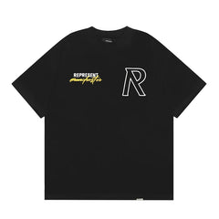 Representative London exhibition limited edition slogan short sleeved American trendy brand casual summer pure cotton loose men's and women's T-shirt