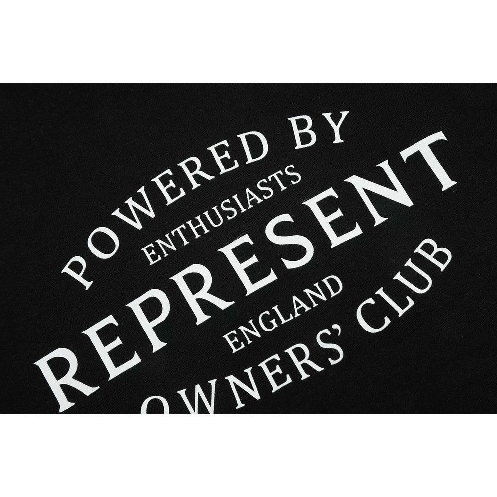 REPRESENT Classic slogan letter LOGO American hooded sweatshirt high street hip-hop loose casual couple style