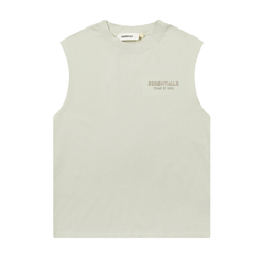 FOG Double Line ESSENTIALS Three Dimensional Letter Logo Summer Trendy High Street Loose Casual Sleeveless T-shirt Tank Top (19)