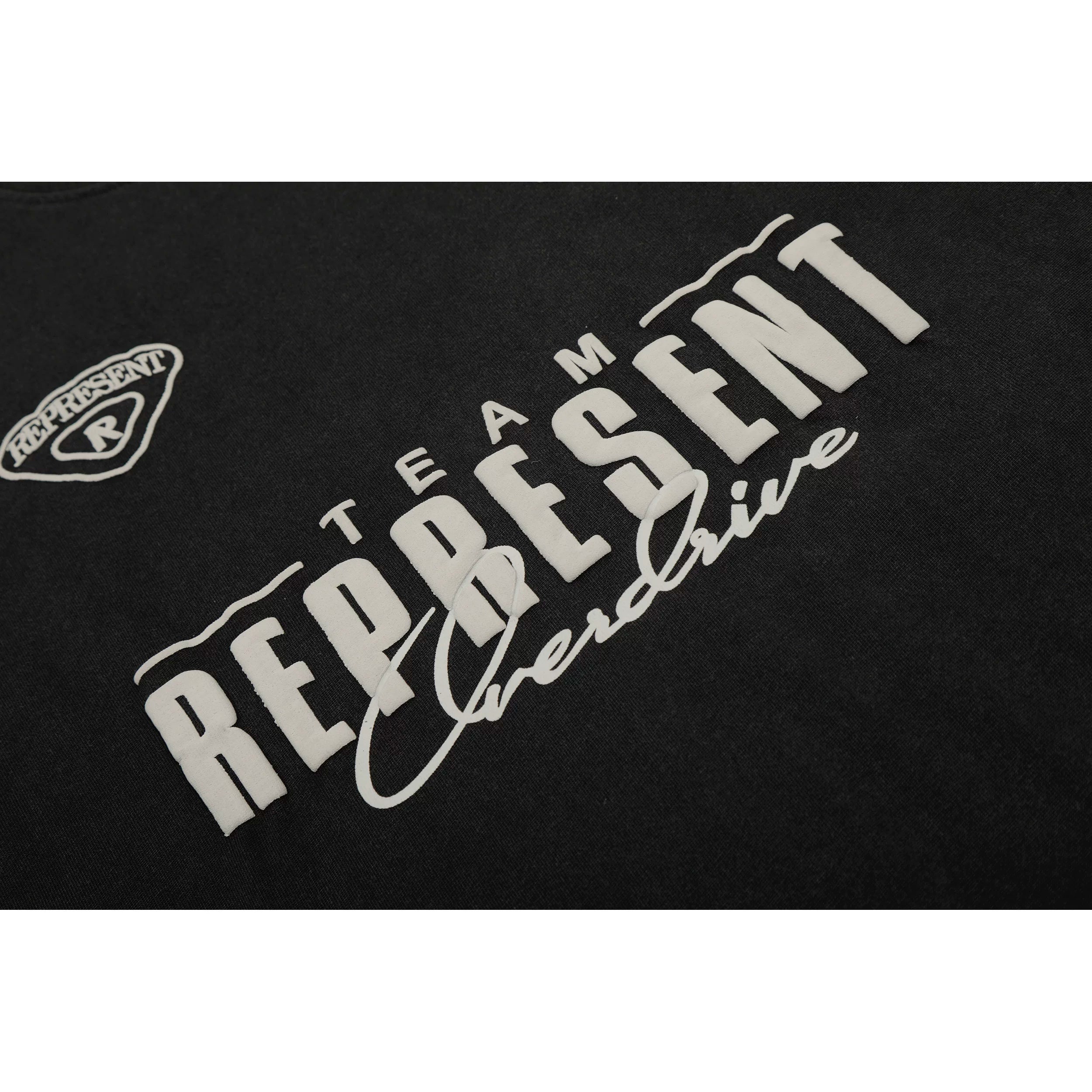 Representative slogan letters foam washed old short sleeved American niche fashion brand high street loose fitting men's and women's T-shirts
