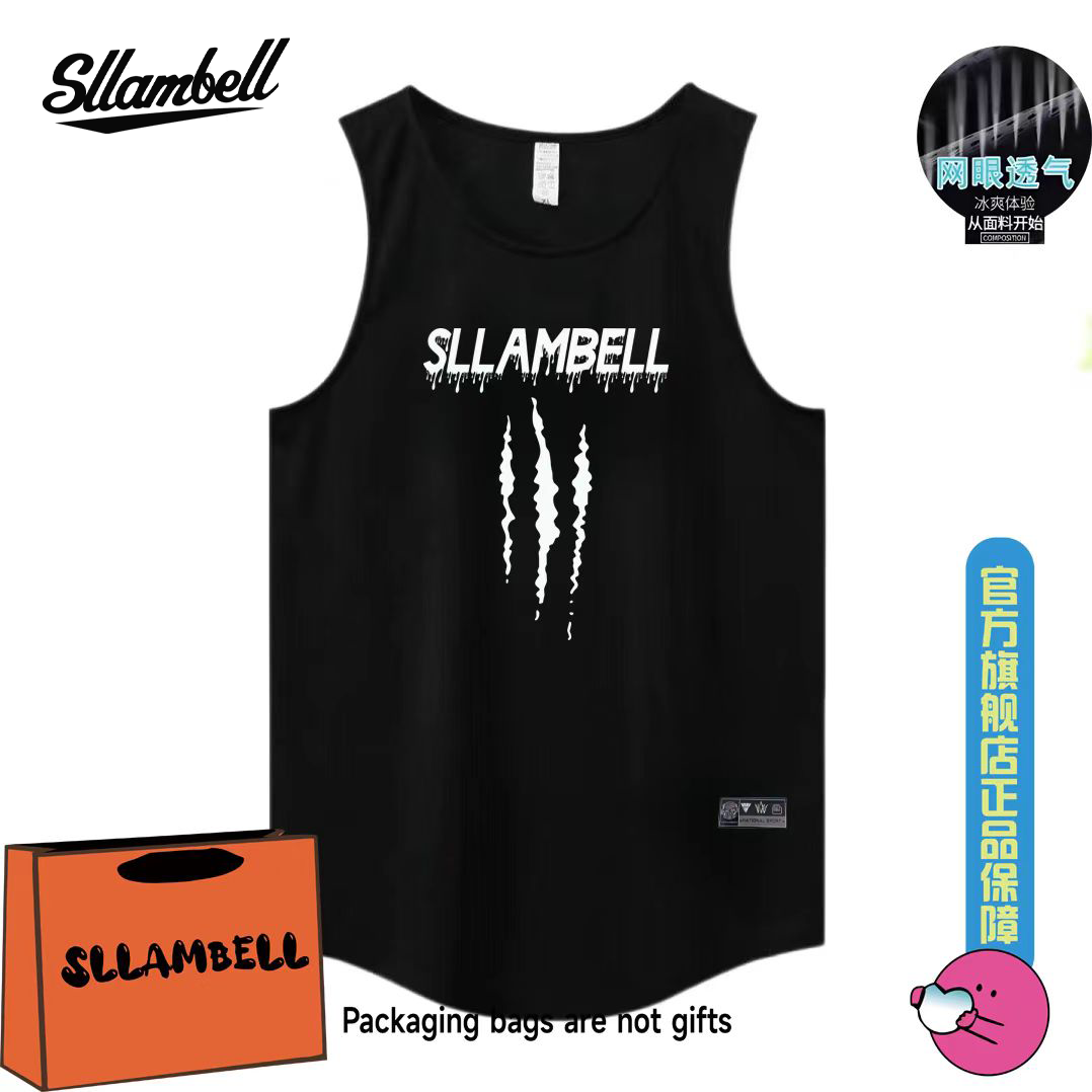 American shooting training suit summer new original design letter printed men's outdoor lightweight sleeveless vest