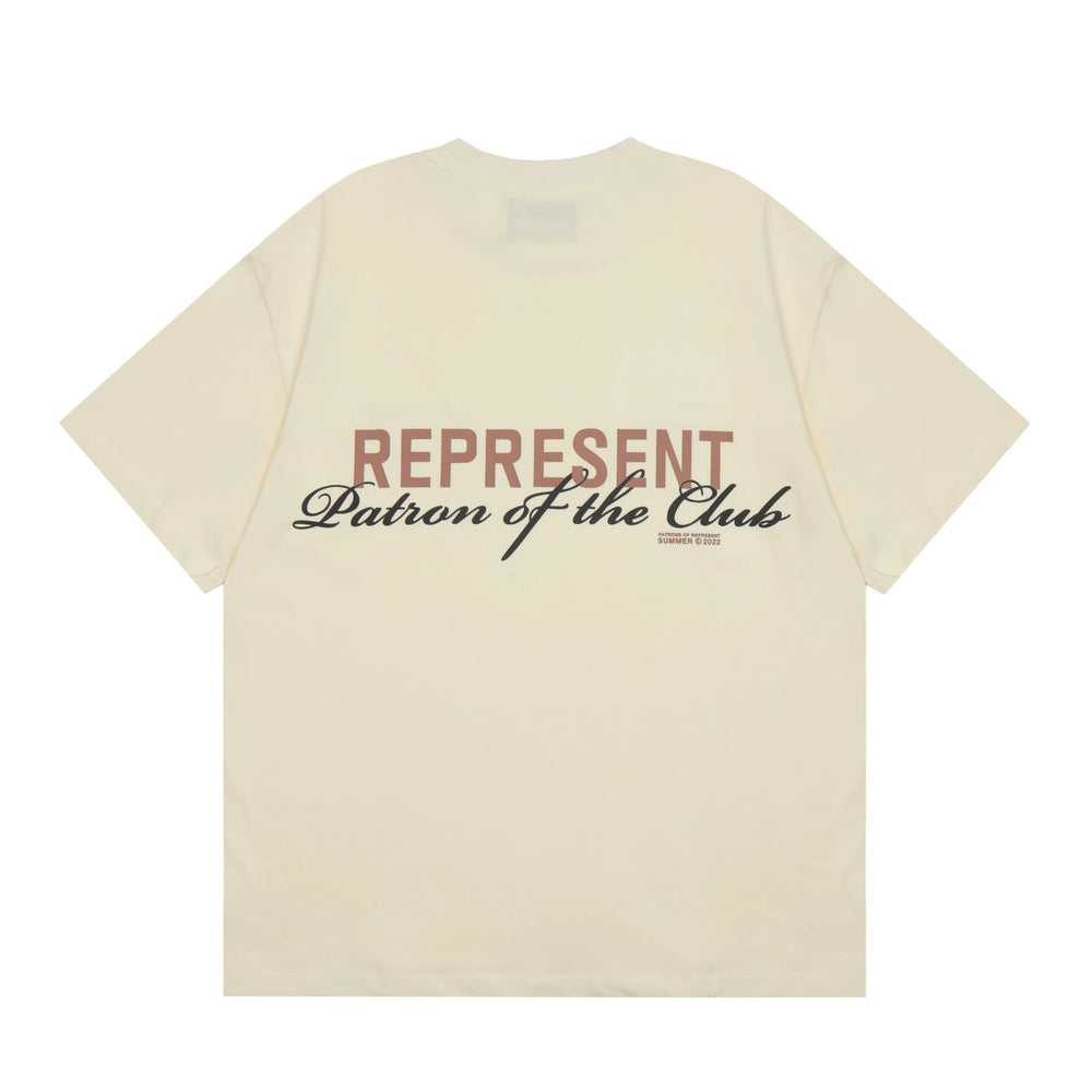 Representative London limited edition letter short sleeved American fashion brand high street casual summer pure cotton loose fitting men's and women's T-shirt