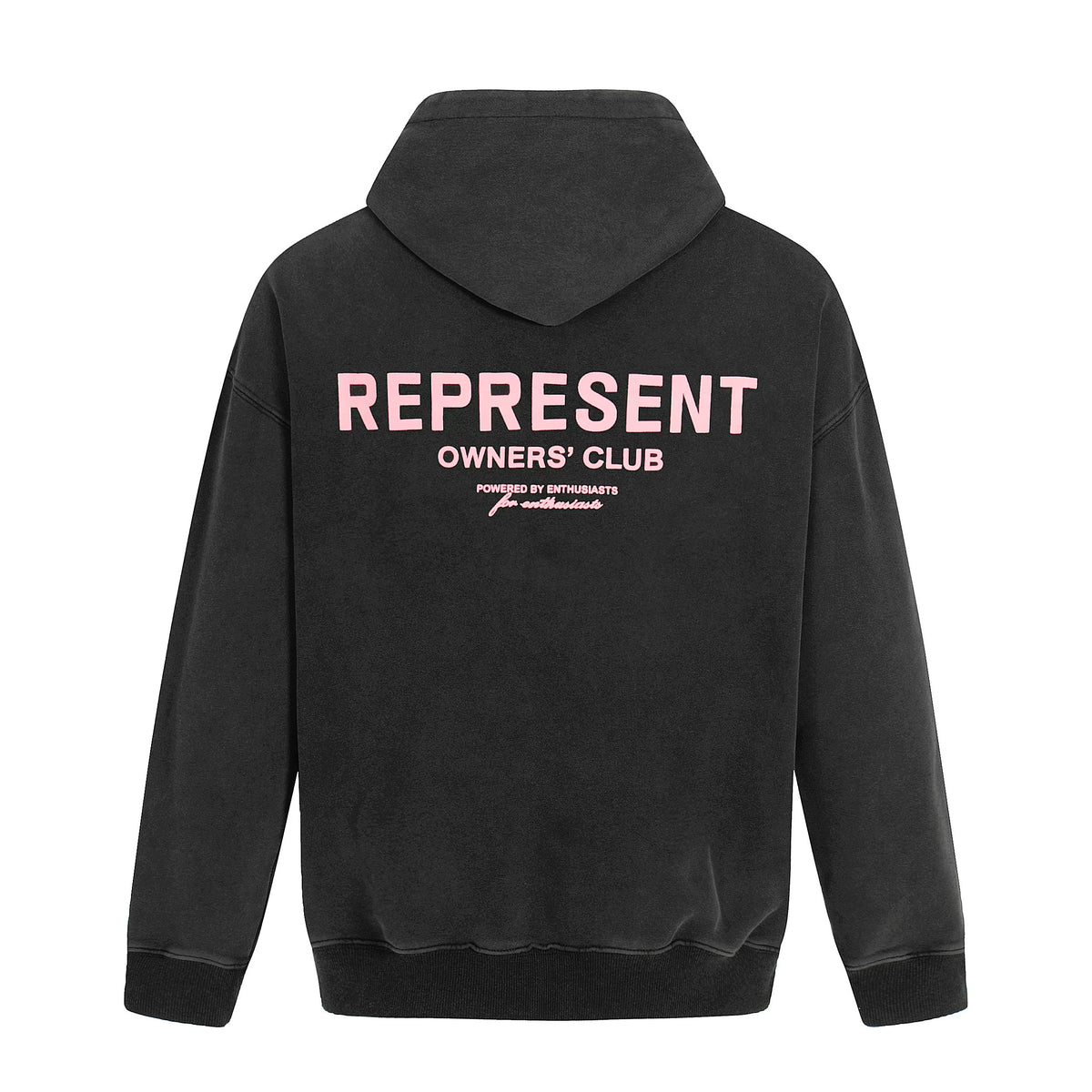 REPRESENT Slogan Letter American Washed Outdated Hoodie Trendy Brand Hip Hop Loose Casual Couple Style