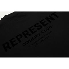 Representative slogan letter flocking printed short sleeved American niche fashion brand high street loose couple T-shirt for men and women