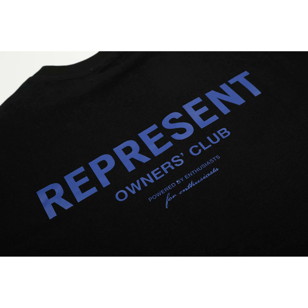 Representative classic slogan letter short sleeved American niche trendy brand high street summer pure cotton loose fitting men's and women's T-shirt