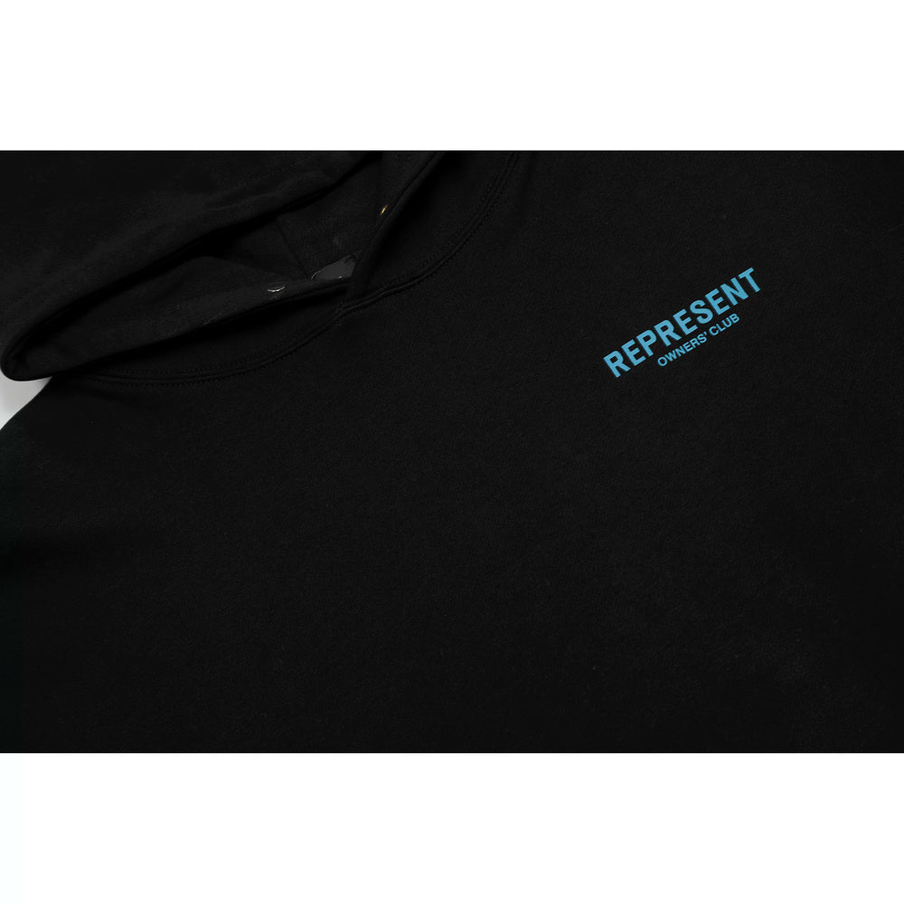 REPRESENT REP Limited Edition Slogan Printed Hoodie High Street Hip Hop Loose Casual Couple Hoodie