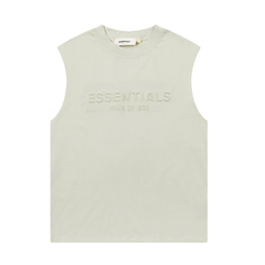FOG Double Line ESSENTIALS Three Dimensional Letter Logo Summer Trendy High Street Loose Casual Sleeveless T-shirt Tank Top (11)