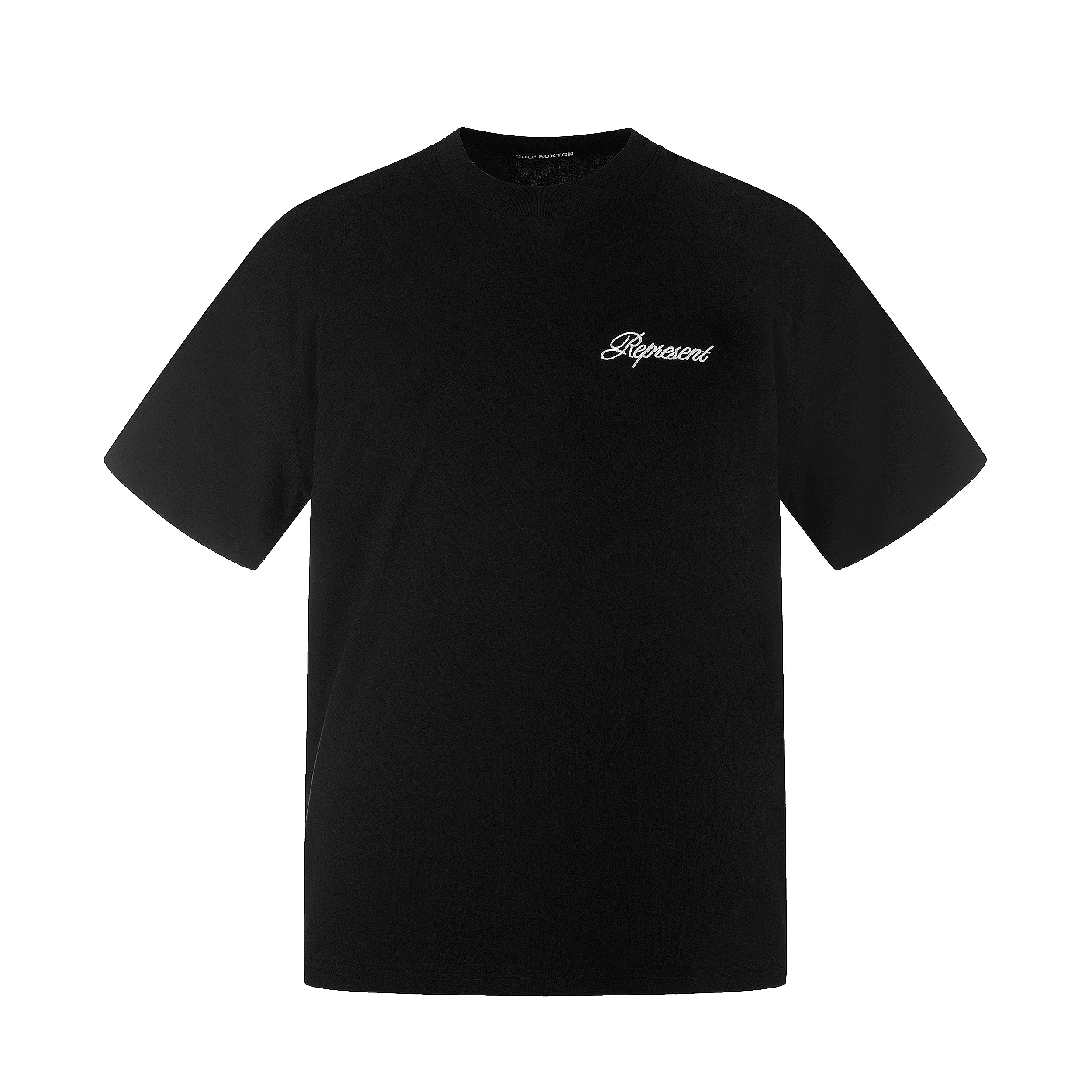 REPRESENT Slogan Embroidered American Trendy Brand Heavy Trendy Loose Cotton Couple Short sleeved T-shirt Men's Summer