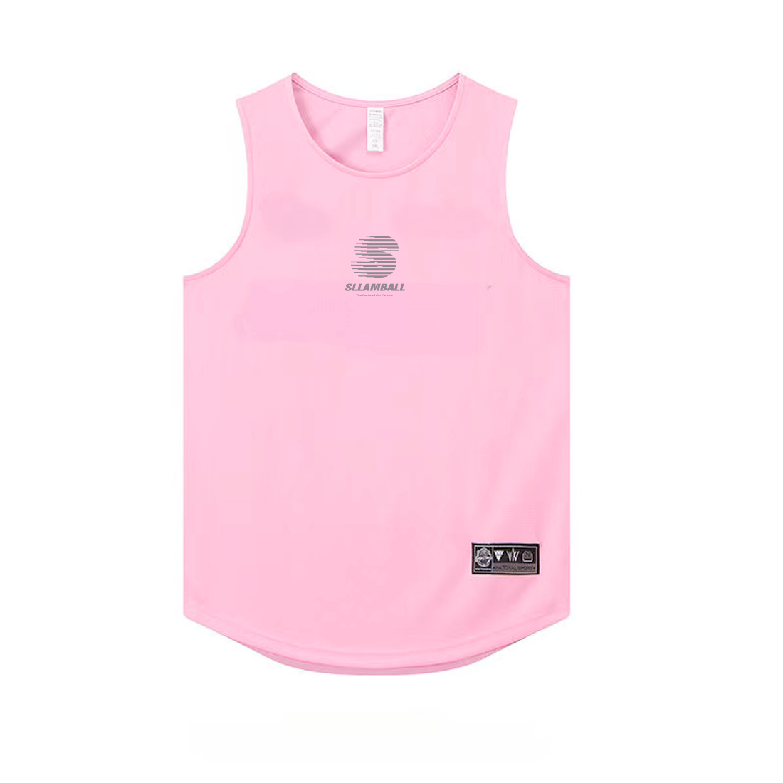 2025 Summer New Training Tank Top Loose Round Neck Sweat Absorbing Basketball Quick drying Throwing Suit Sleeveless Mesh Breathable