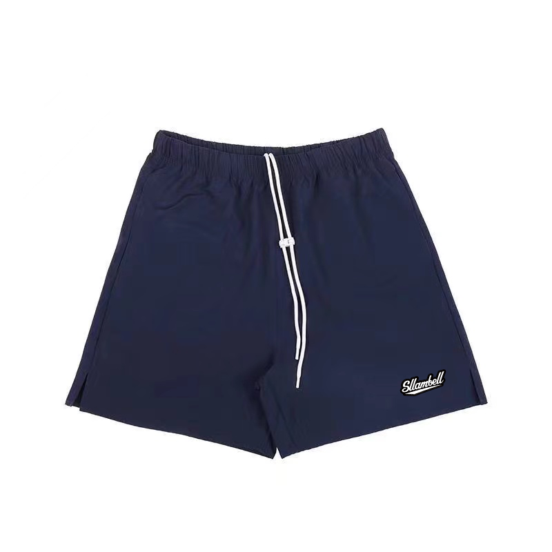 SLLAMBELL new simple quick-drying breathable sports loose casual basketball training suit shooting suit shorts
