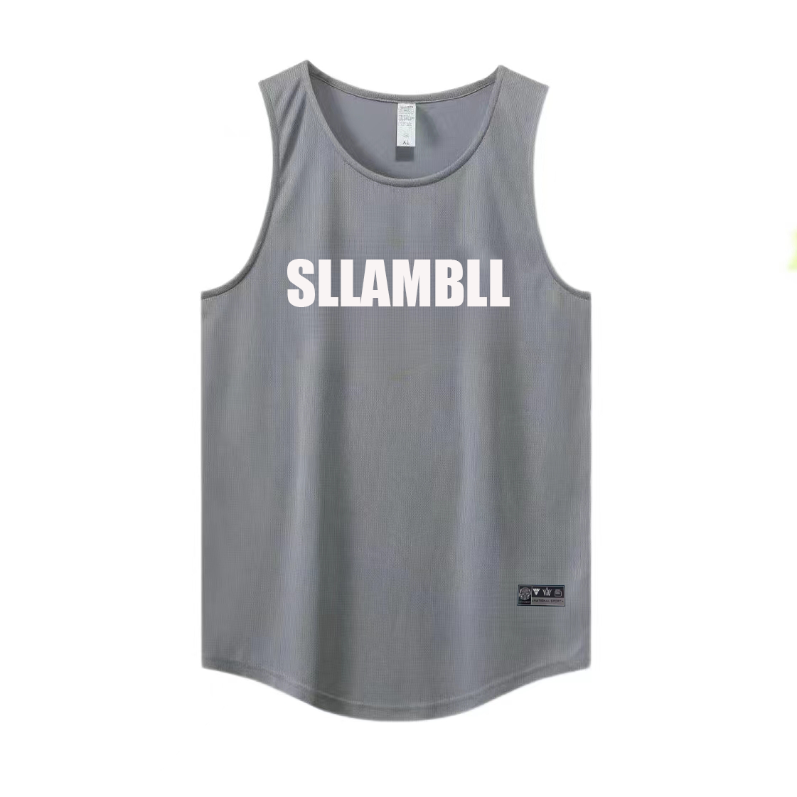 Basketball Quick drying Mesh American Training Fitness Tank Top Shooting Summer Loose Round Neck Breathable and Moisture Absorbing Running Sleeveless