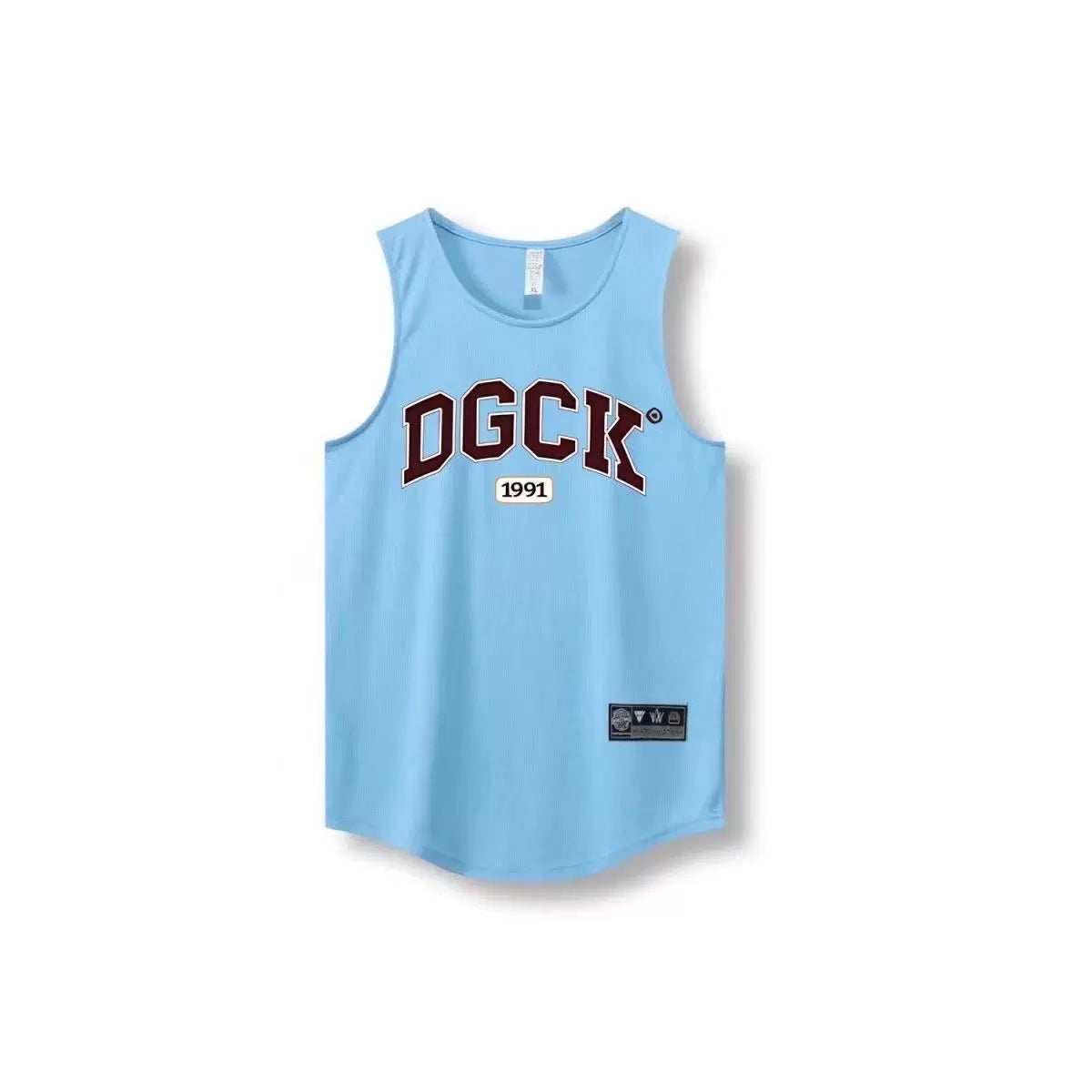 DGCK American basketball vest training summer sleeveless basketball shooting suit sports top loose fitness narrow shoulder jersey