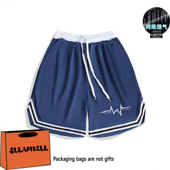 American alphabet high street casual five point sports training basketball summer loose trendy brand quick drying five point shorts