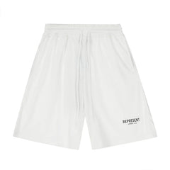 Represent 2023 Mesh Gym Shorts - White