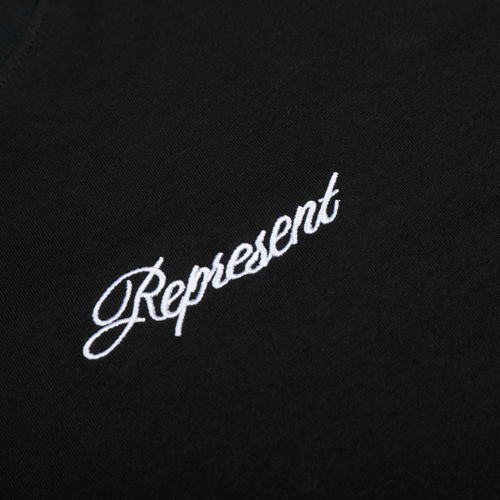 REPRESENT Slogan Embroidered American Trendy Brand Heavy Trendy Loose Cotton Couple Short sleeved T-shirt Men's Summer