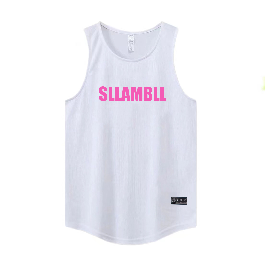 Basketball Quick drying Mesh American Training Fitness Tank Top Shooting Summer Loose Round Neck Breathable and Moisture Absorbing Running Sleeveless
