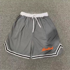 Basketball training quick drying American retro shorts, casual running shorts, fitness three quarter loose sports pants, four quarter pants