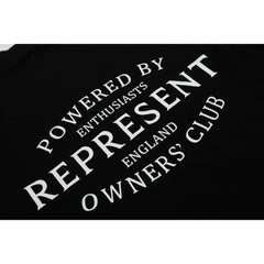 Representative classic letter slogan short sleeved American niche trendy brand high street summer pure cotton loose fitting men's and women's T-shirt